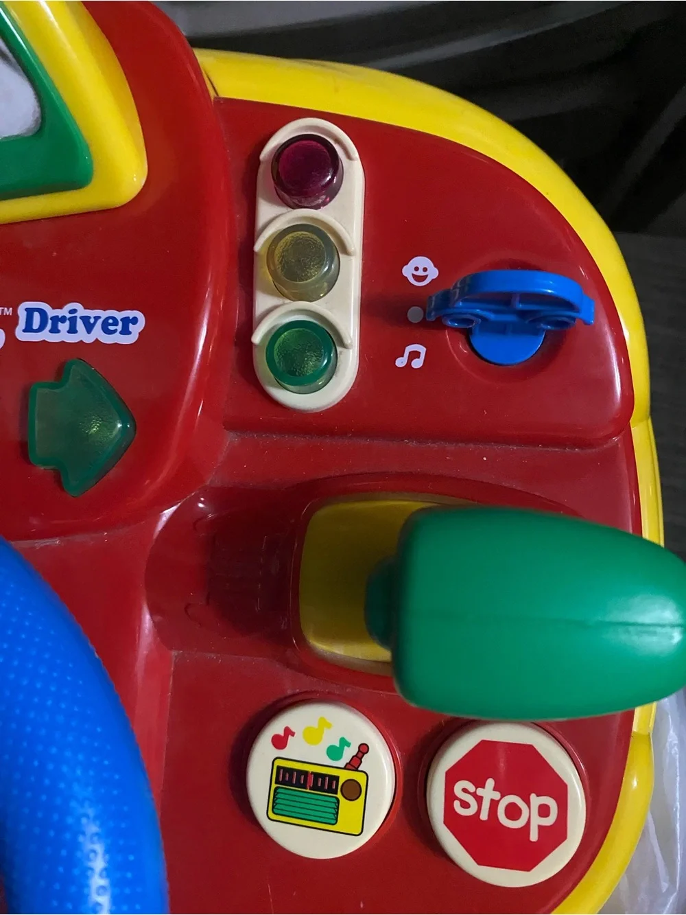 VTech See Me Go Driver Interactive Steering Toy - Red, Blue, Yellow, Green